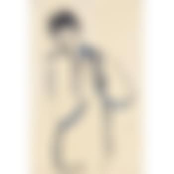 Self-portrait with folded hands (preview)