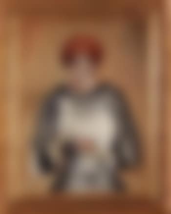 Woman with tea cup (preview)