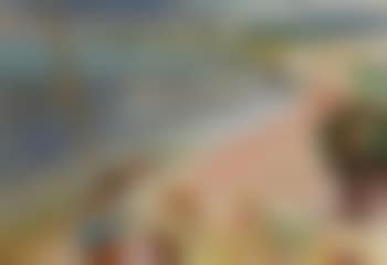 Coastal scene with boats (preview)
