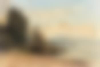 Sunny shore of Lake Geneva (preview)