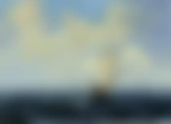 Fishing boats off a city harbour (preview)
