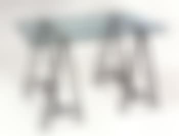 Table treteau a motifs de bambou (preview)