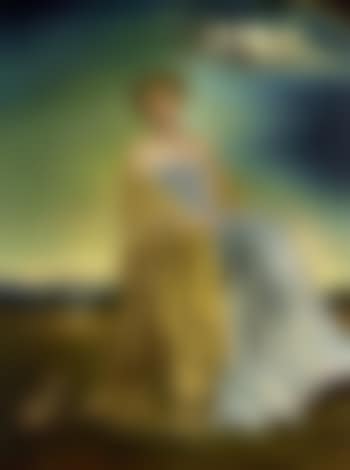 Portrait de Mme Philips avec agneau et ange (preview)