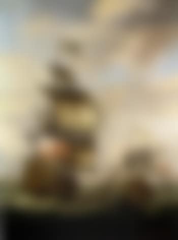 English fleet at sea (preview)
