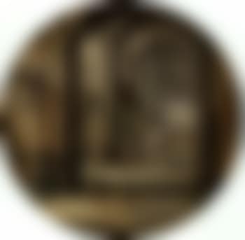 Interior of a cathedral with gentlemen and beggars (preview)