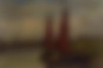 Moored sailing vessels in a harbour (preview)