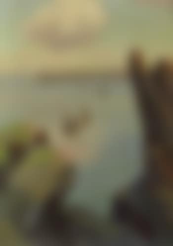 Sailing boats off a rocky coast, possibly England (preview)