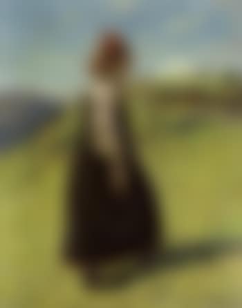The milkmaid, possibly Torda Bjelle (preview)