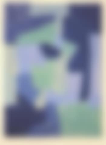 Composition in blue and green (preview)