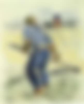 Man using scythe (preview)