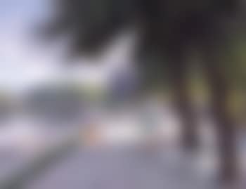 Figures walking by the old Langelinie pavilion in summer (preview)