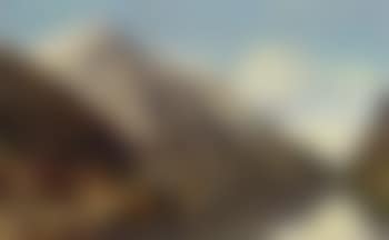 Norwegian fjord landscape with small boats by village (preview)