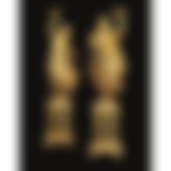 Jupiter on an eagle holding a thunderbolt. Mars and Jupiter holding a tazza (preview)