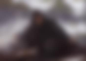 Through the breakers, fisherman in boat in stormy weather (preview)