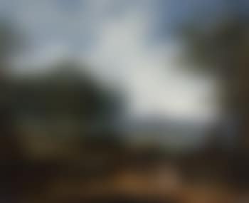 Landscape with horse riders and travellers (preview)