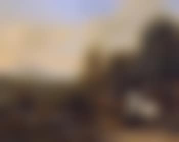 Stag hunt in a wooded landscape (preview)