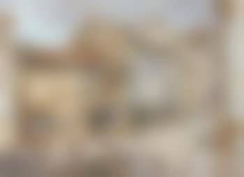 The street with the sundial, Les Cabannes (preview)