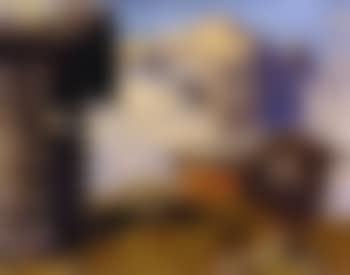 Tyrol landscape with wooden huts (preview)