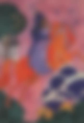 Knight on horseback in landscape (preview)