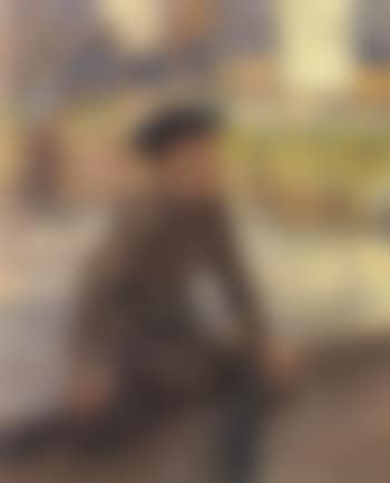 Boy with cap - study for children playing (preview)