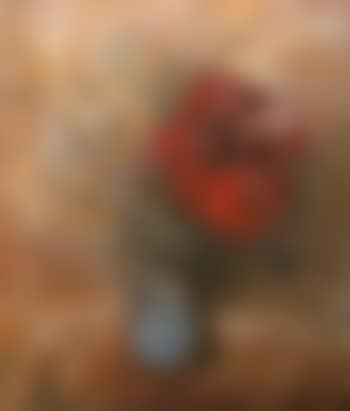 Red hibiscus in a vase (preview)