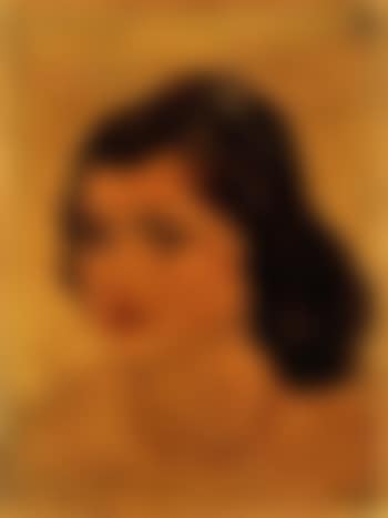 Portrait de femme au collier (preview)