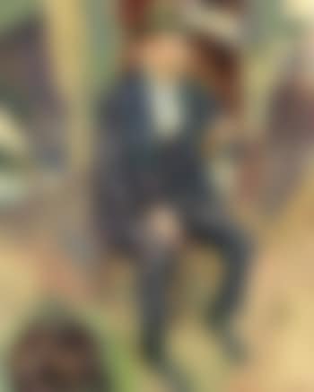 L'homme au chien, portrait d'un peintre allemand (preview)