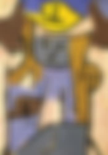 Madchen mit gelben Hut - Girl wearing a yellow hat (preview)
