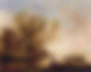 River landscape with fishermen and a cottage on the bank (preview)