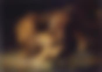Lion and tiger in a cave. Tigress protection her cubs from a snake (preview)