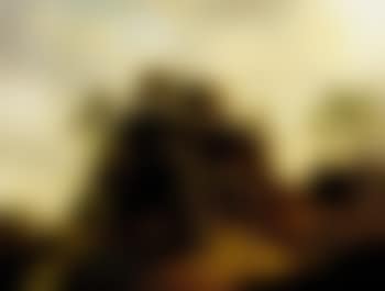 Horseman and his dog on a country lane (preview)