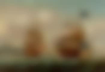 Warships of the fleet off the coast (preview)