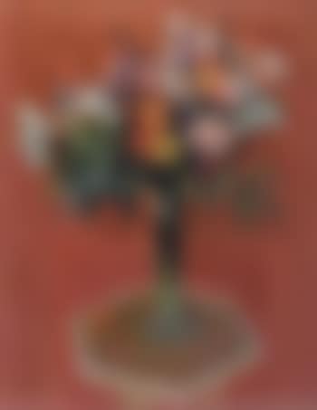 Flowers in a glass vase (preview)