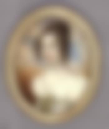 Young lady in white dress and green sash tied in a bow at corsage (preview)