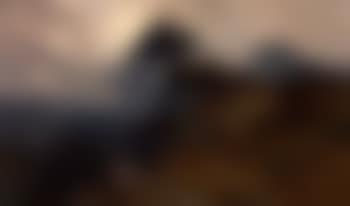 Stag and hinds in a highland landscape (preview)