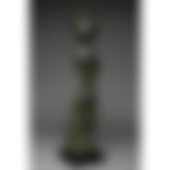 Nude woman balancing a child (preview)