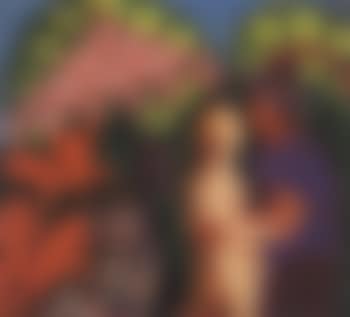 Symbolic figure composition with woman, man and small children (preview)
