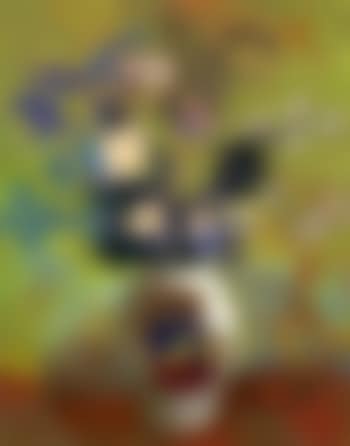 Vase au guerrier japonais (preview)