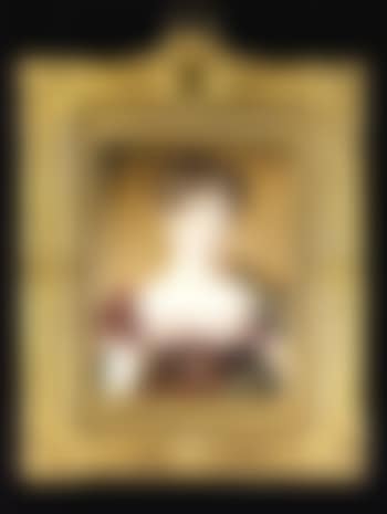 Lady wearing a wine coloured dress (preview)
