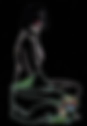 Monica sitting, robe half off (preview)