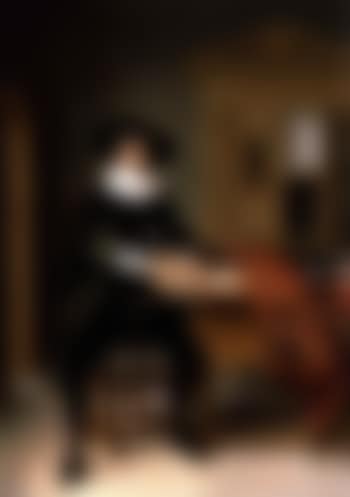 Portrait of gentleman seated at table (preview)