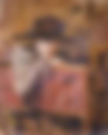 Portrait of girl with hat (preview)