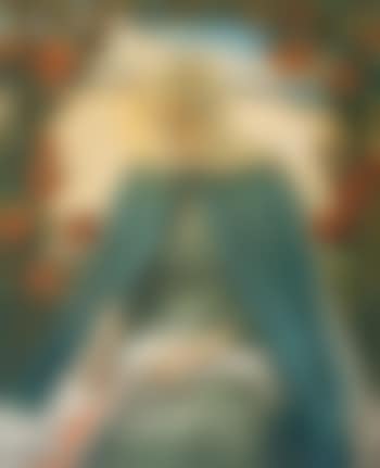 Virgin Mary in the Rose Garden (preview)