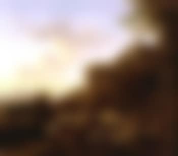 Mountainous landscape with travellers along a road (preview)
