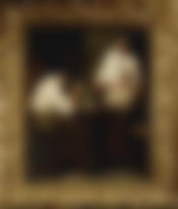Four men playing cards (preview)