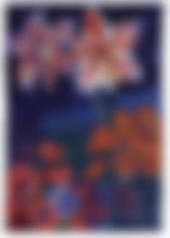 Amaryllis with red poppies (preview)