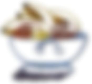 Steel drawing, salvaged bowl of fruit (preview)