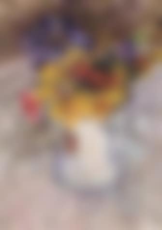Marigolds with other flowers (preview)