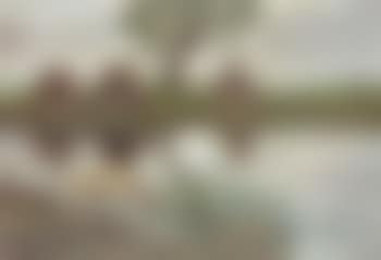 Landscape with rider and horses. Landscape with huts (preview)