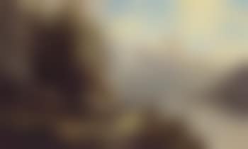 Hunter by mountain lake (preview)